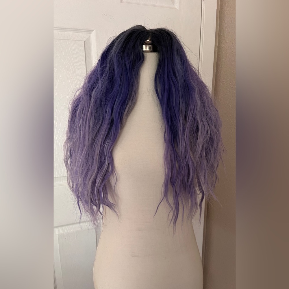 Lavender ombré colored Uniwigs